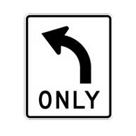 One Way Signs | One Way Sign | No Turn Sign | StopSignsandMore.com