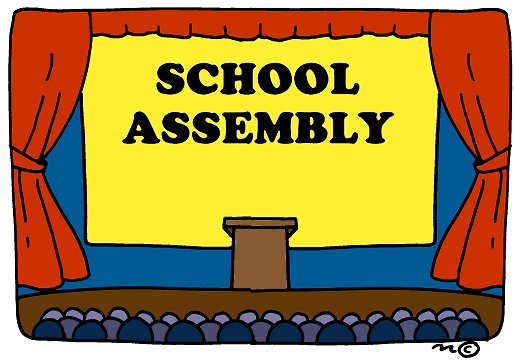 School Assembly (in color) - Clip Art Gallery