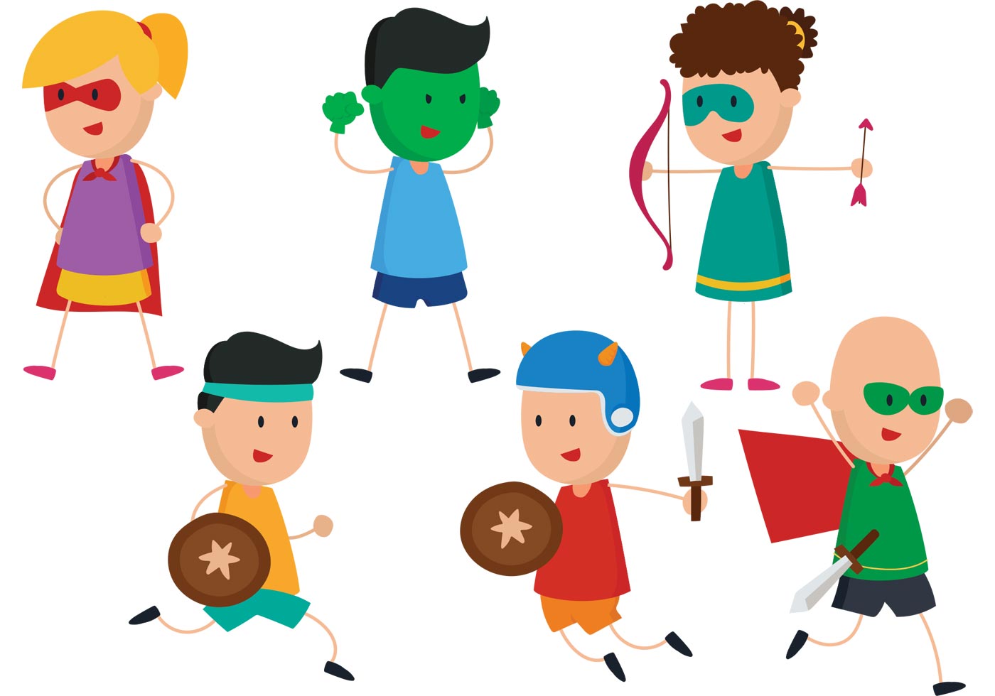 Kids Faces Free Vector Art - (3361 Free Downloads)