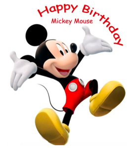 Happy Birthday Mickey Mouse | The Mature Mouseâ?¢