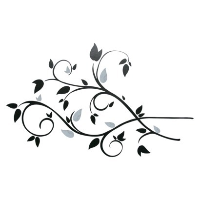 Foil Tree Branch Wall Decal : Target