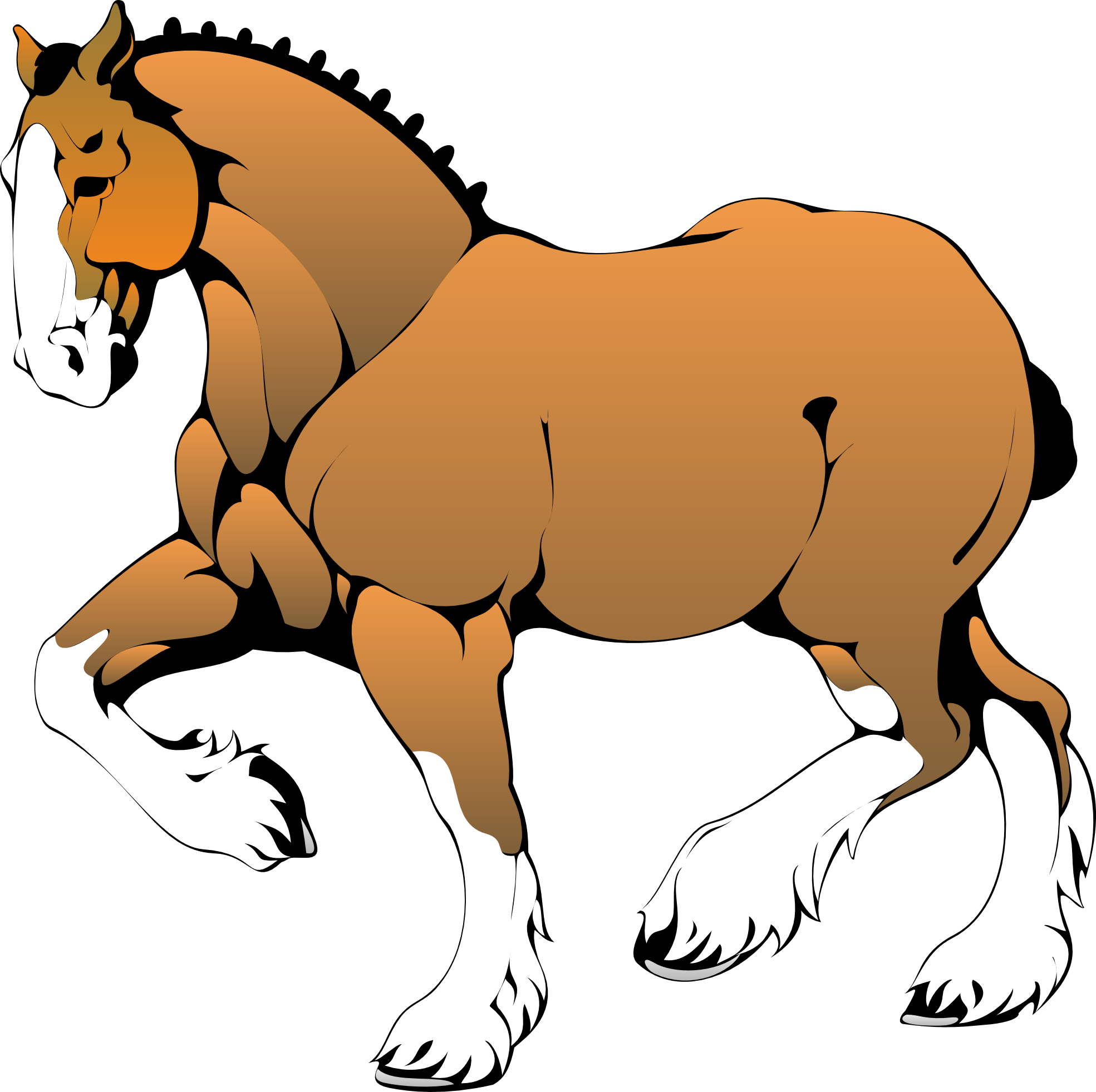 horse clipart free vector - photo #13