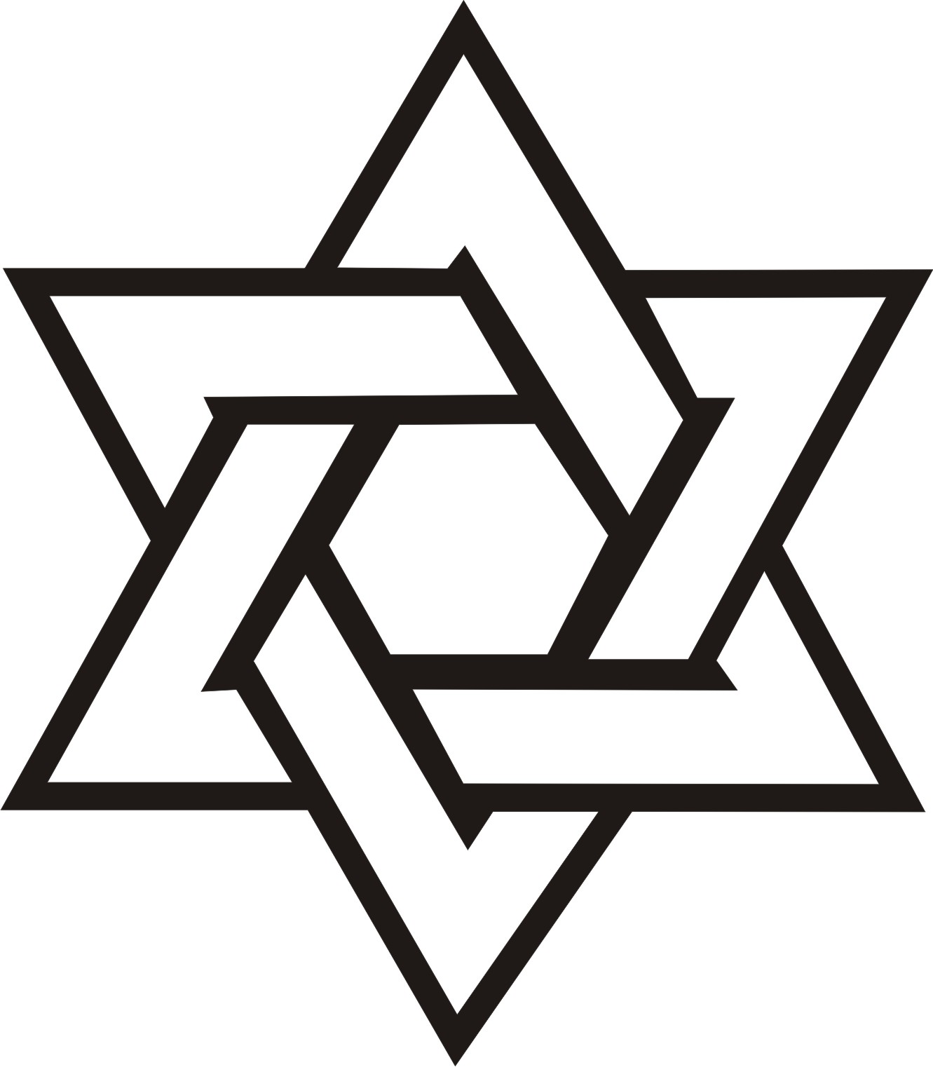 Star Of David Computer Generated Image Png Attention Only The ...