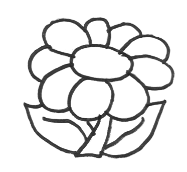 Daisy Flower Template | Free Download Clip Art | Free Clip Art ...