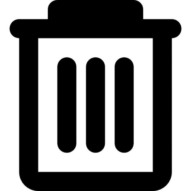 Trash bin symbol Icons | Free Download