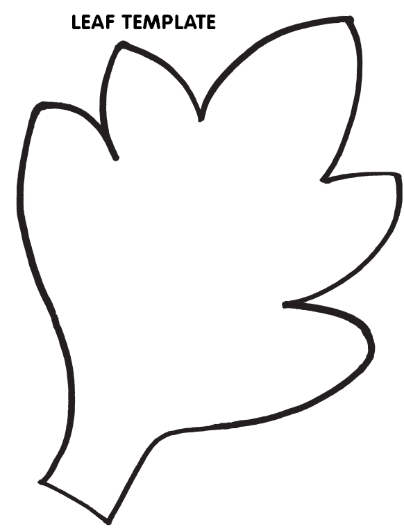 Leaf Templates To Cut Out - ClipArt Best