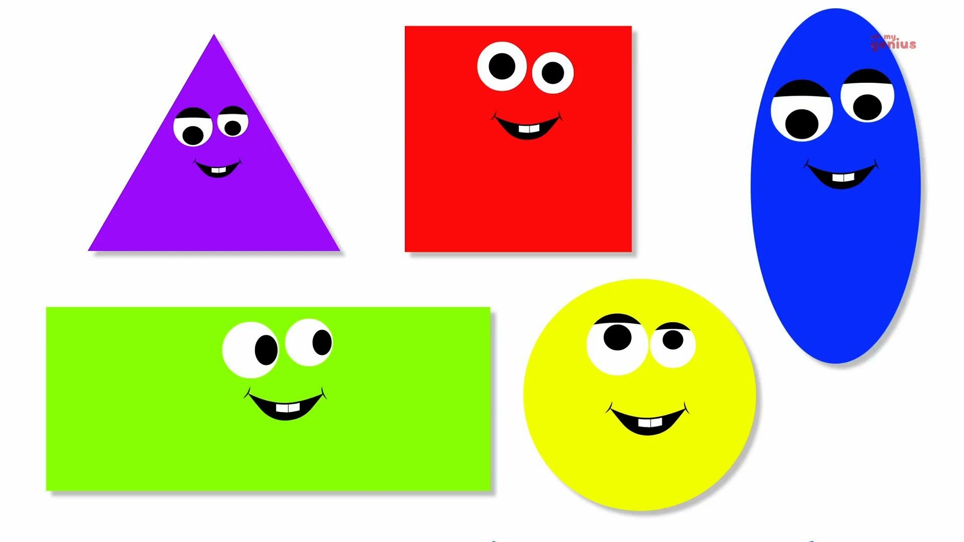 Happy shapes clipart clipart best