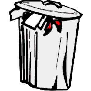 Trash Can clipart, cliparts of Trash Can free download (wmf, eps ...