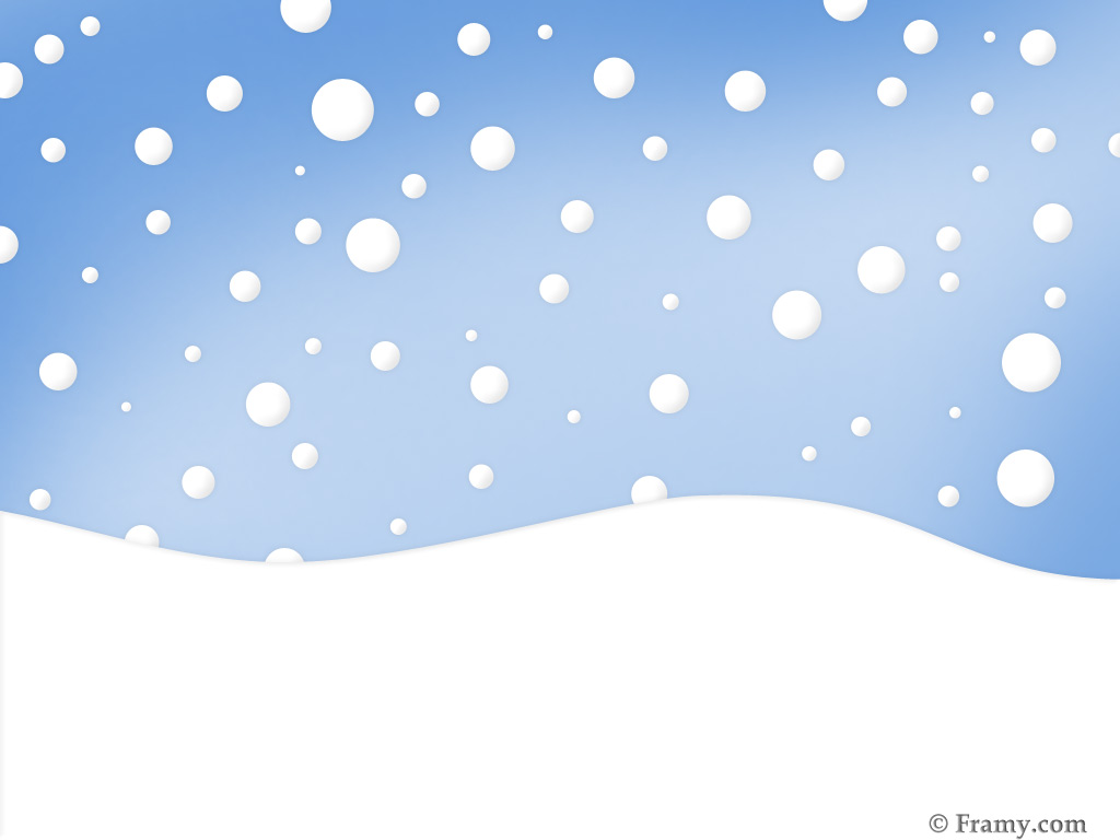 Animated falling snow clipart