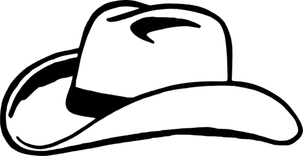 Cowboy Hat Cartoon | Free Download Clip Art | Free Clip Art | on ...