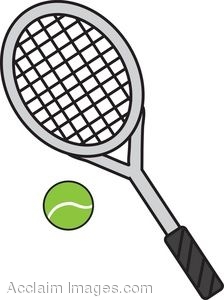 Pink Tennis Racket Clipart