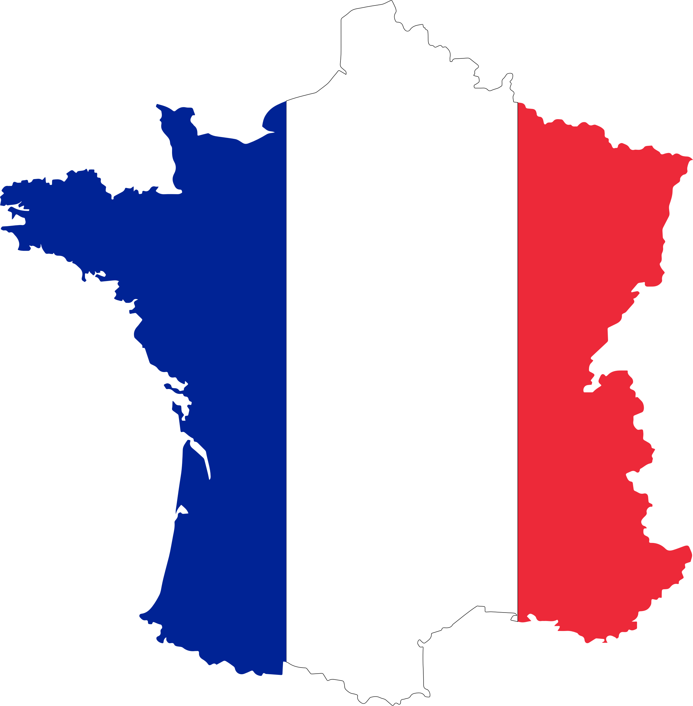 clipart france map - photo #7