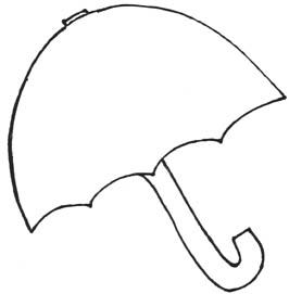 Best Photos of Blank Umbrella Template - White Umbrella Clip Art ...
