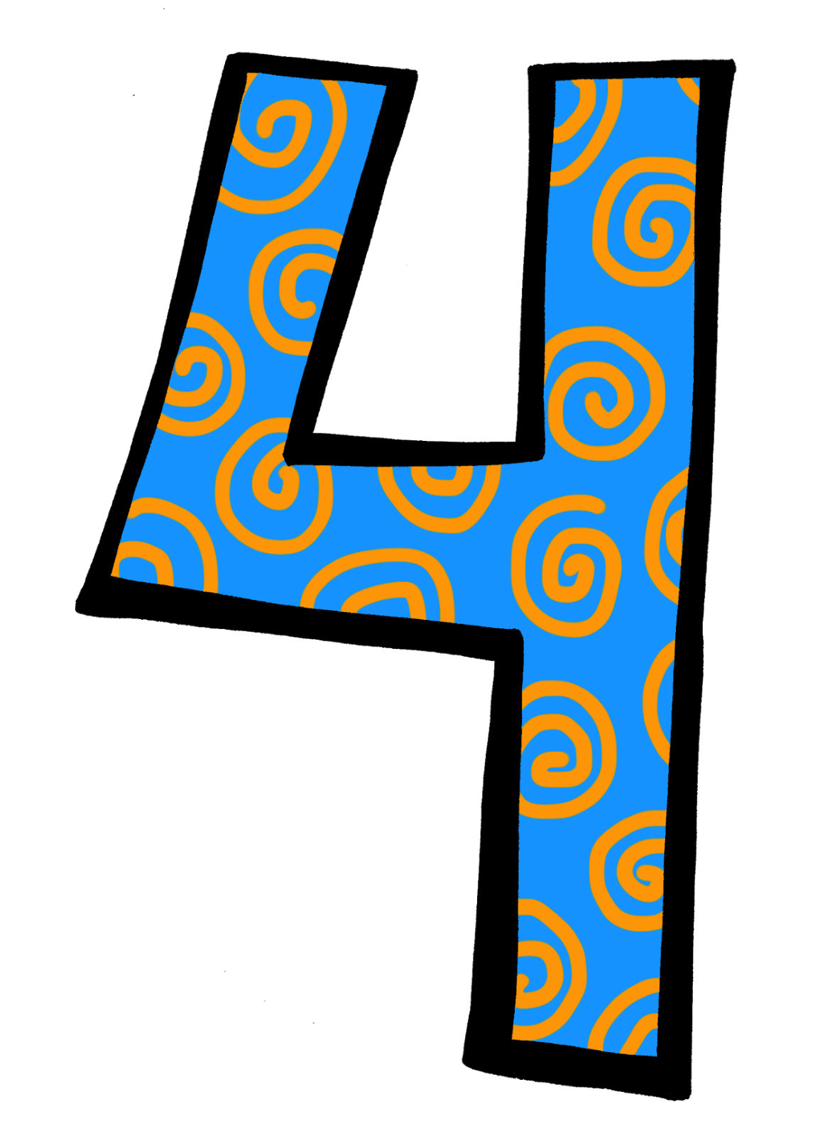 number-4-image-clipart-best