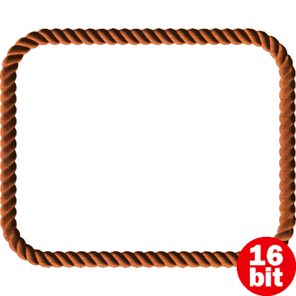 Rope frame clipart