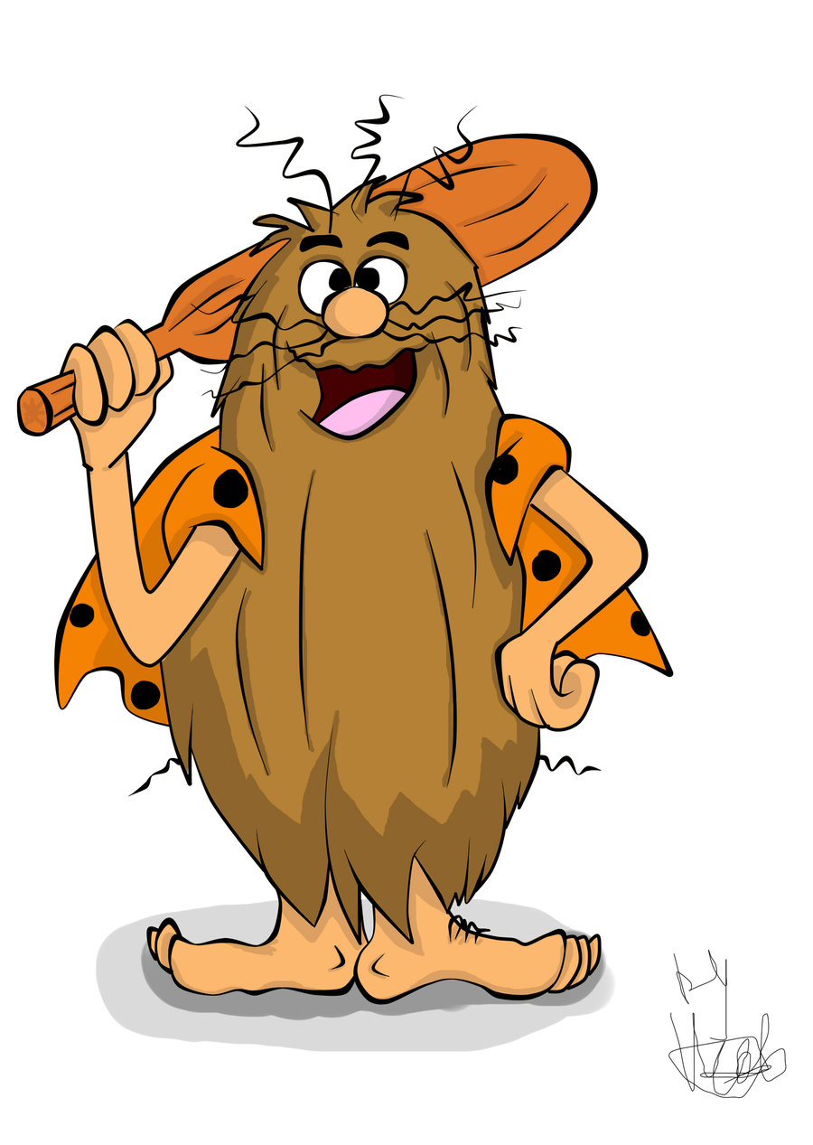 Captain caveman clipart