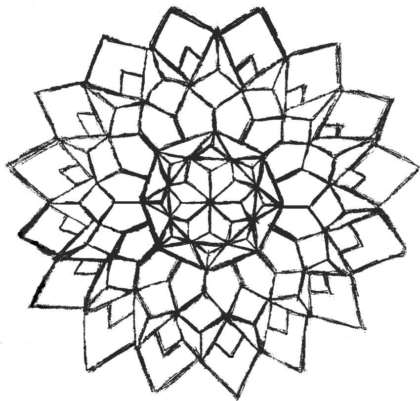 Simple Geometric Designs Coloring Pages - High Quality Coloring Pages