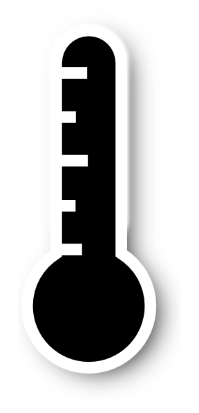 Thermometer Black And White - Free Clipart Images