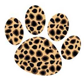Cheetah Paw Print Pictures Clipart - Free to use Clip Art Resource