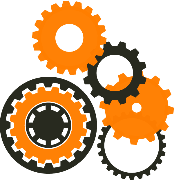 Free Gears Vector Art | 123Freevectors