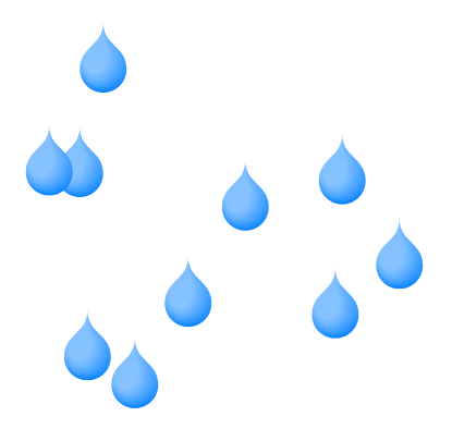 drawing water droplets with tikz - TeX - LaTeX Stack Exchange