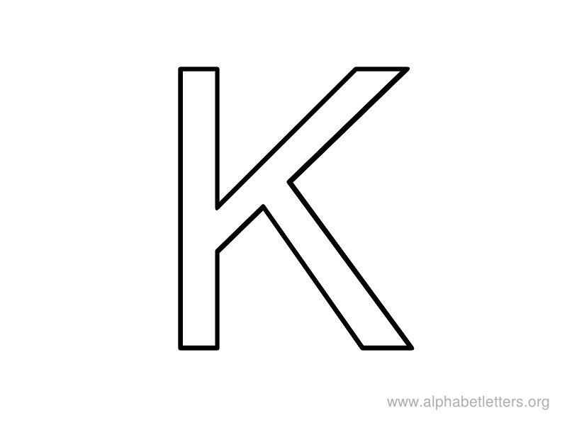 Alphabet Letters K Printable Letter K Alphabets | Alphabet Letters Org