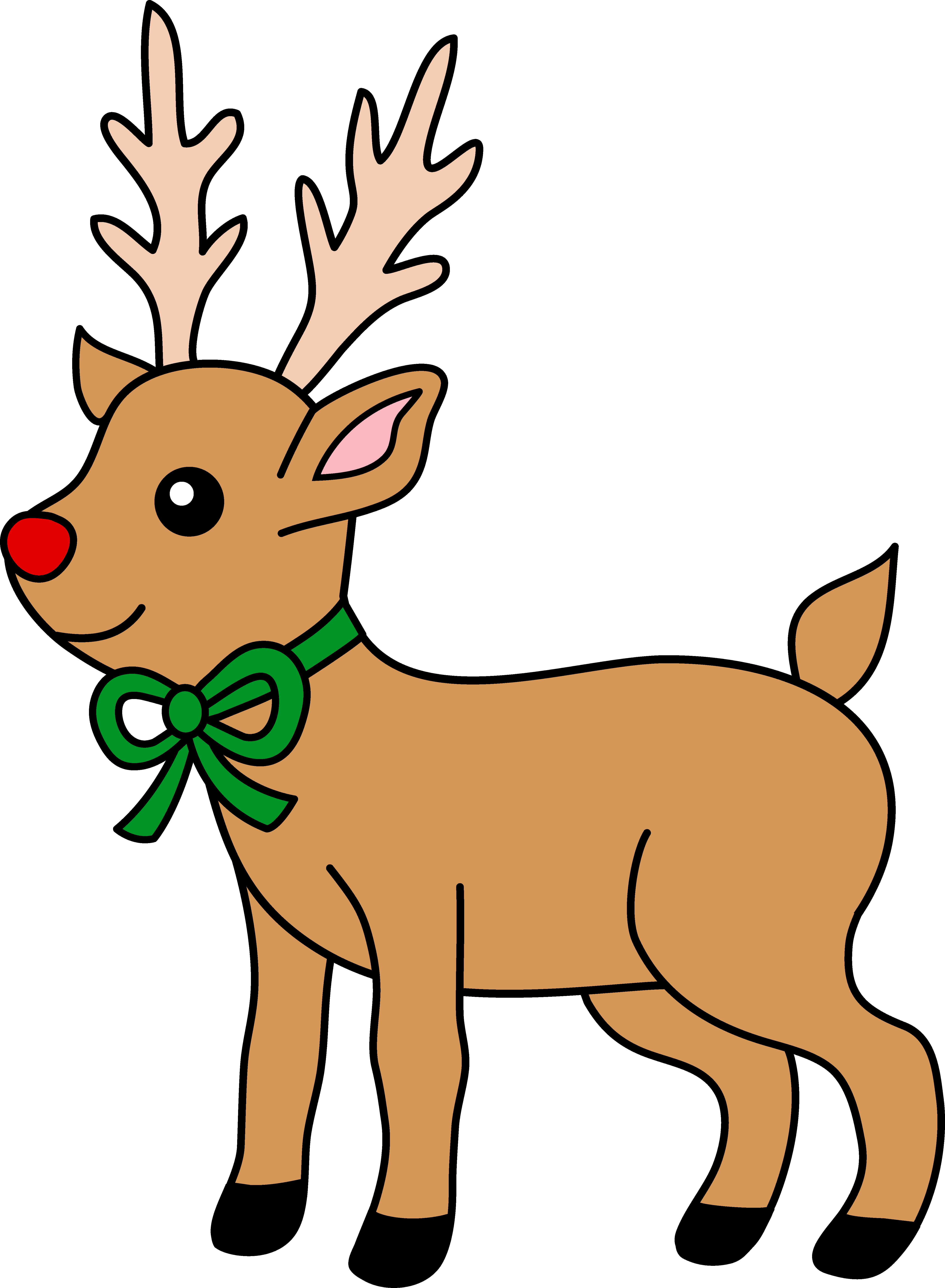 Free animated reindeer clipart