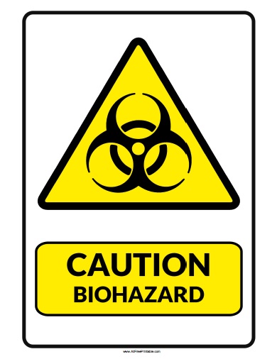 Biohazard Sign Printable