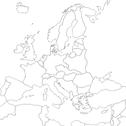 Outline Map Of Europe - ClipArt Best