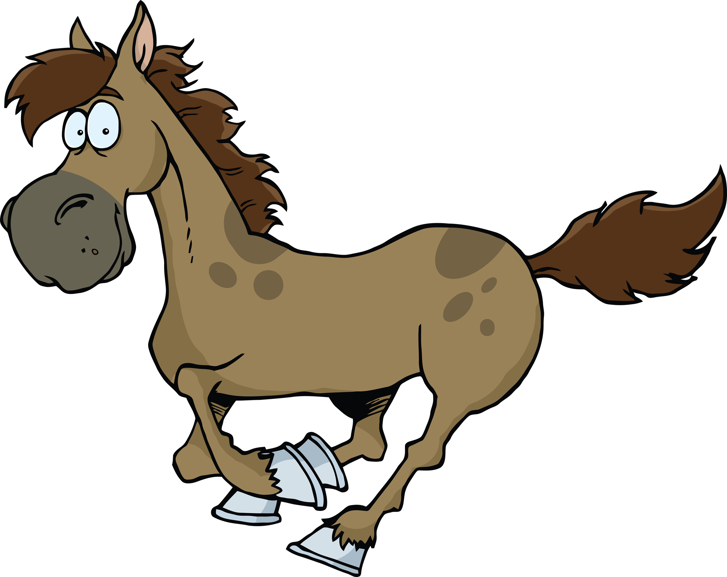 Funny Horse Clipart
