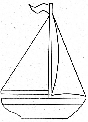 sailboat black and white coloring pages - photo #28