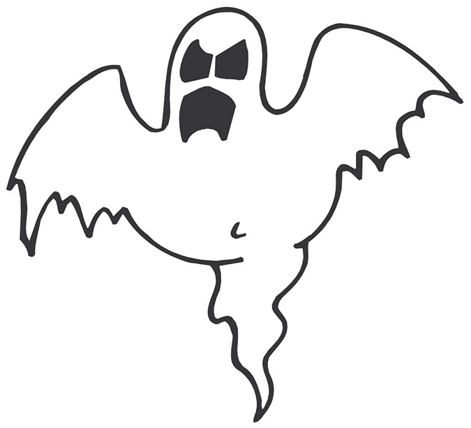 Cartoon Ghost Scary - ClipArt Best