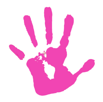 Baby Hand Print Clip Art - Free Clipart Images