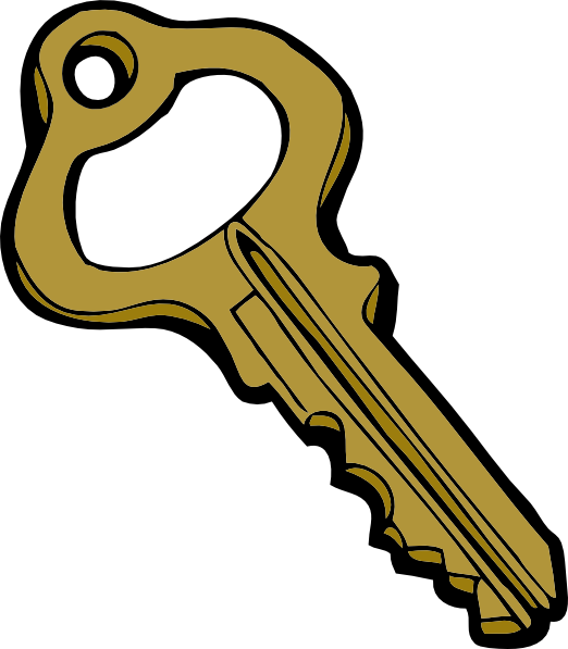 Cartoon Key Clipart