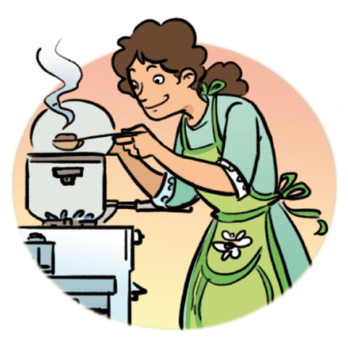 Free cooking dinner clipart