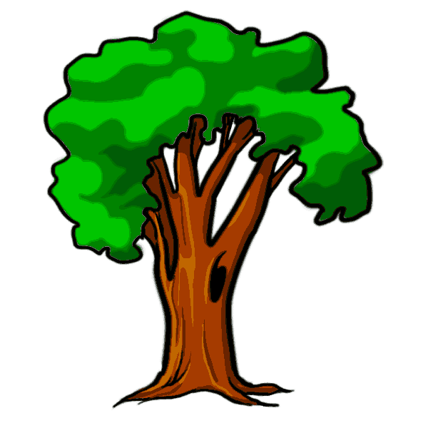 clip art cartoon trees - photo #28