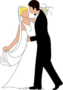 Bride and groom cartoon on grooms wedding couples and cartoon clip ...