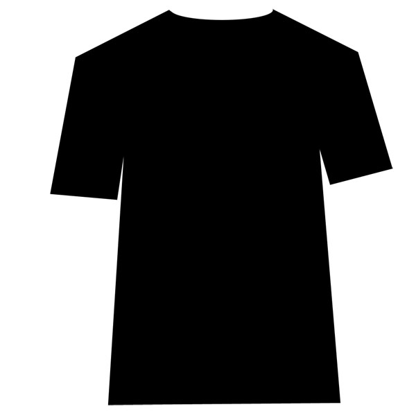 T Shirt Shape ClipArt