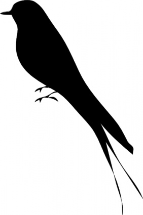 Bird Silhouette Vector Art Free For Download