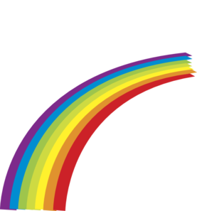 Rainbow clip art - vector clip art online, royalty free & public ...