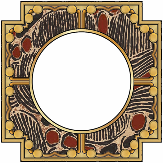 ArtbyJean - Paper Crafts: SCRAPBOOK FRAMES - Set A15 - Aboriginal ...