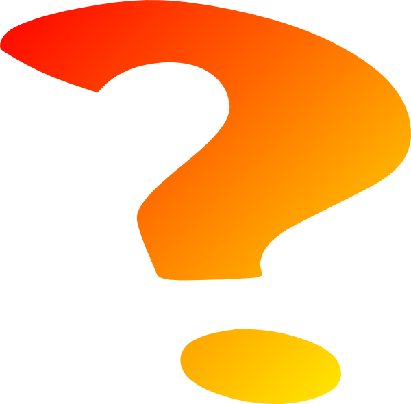 Question Mark Red Circle Clip Art