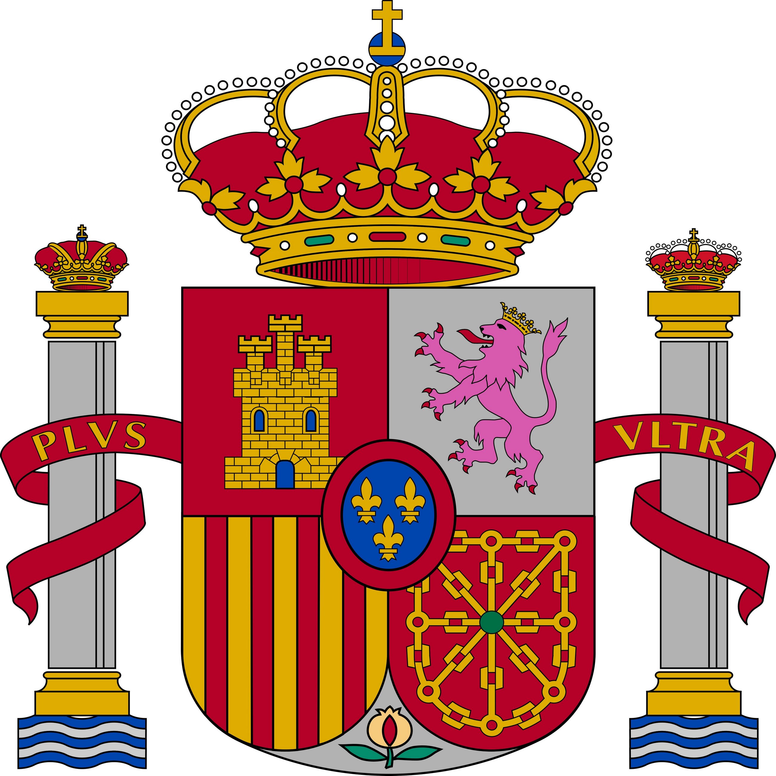 Kingdom of Spain Flag&Arm&Emblem [EPS-PDF] « Vector Free Logo EPS ...