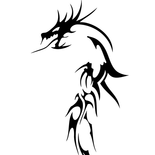 Tribal Dragon | Vectorss