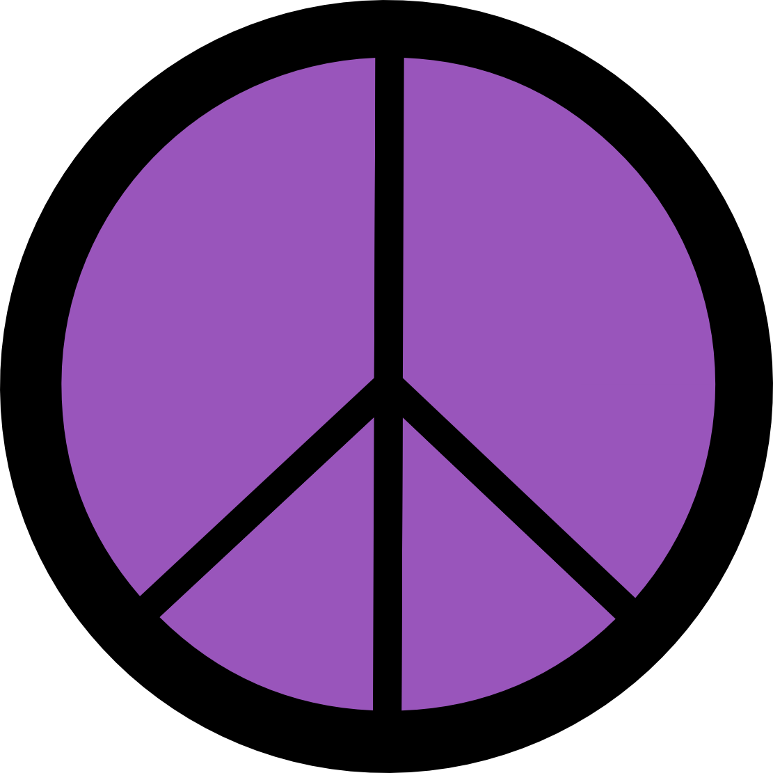 Lilac Peace Symbol 12 dweeb peacesymbol.org Peace Symbol Peace ...