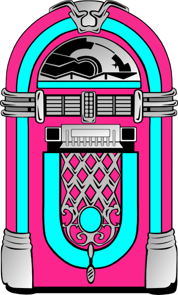 50s jukebox clip art