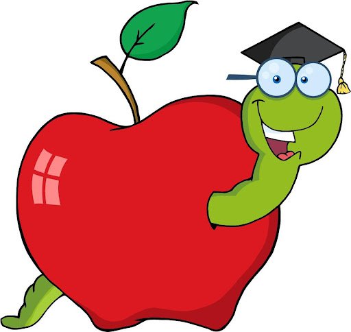 Clipart teacher apple