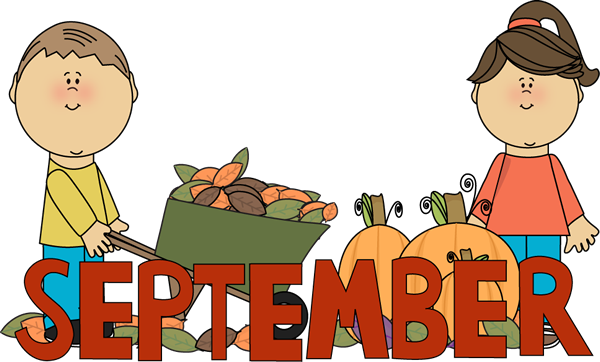 september month fall kids id-40365 | Clipart PIctures