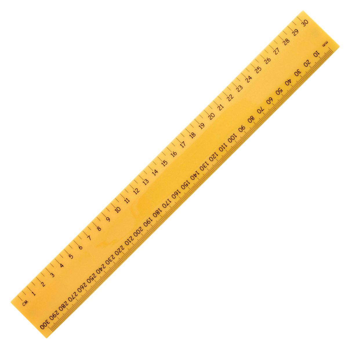 Plastic ruler clipart