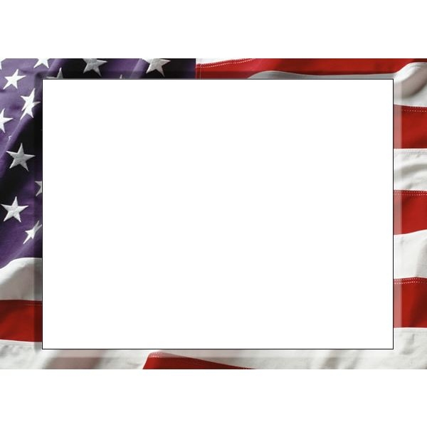 Us Flag Border Clipart
